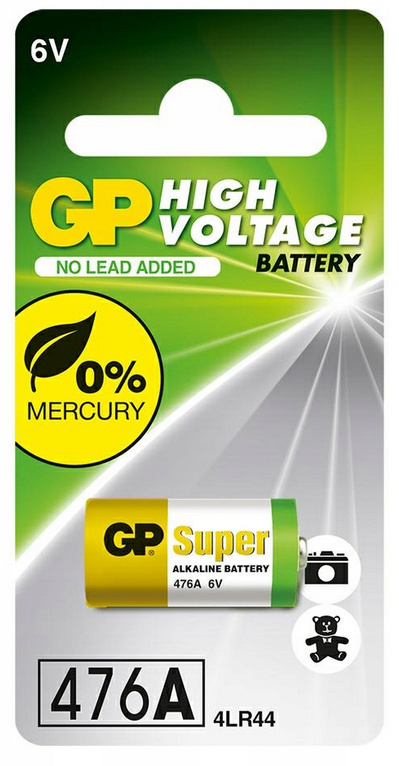 Bateria GP 476A 4LR44 PX28A 6V 1BP