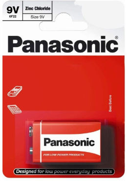 Bateria Panasonic 6F22 9V 1BP