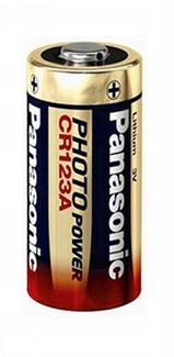 Bateria Panasonic CR 123 3V 1BP Lithum