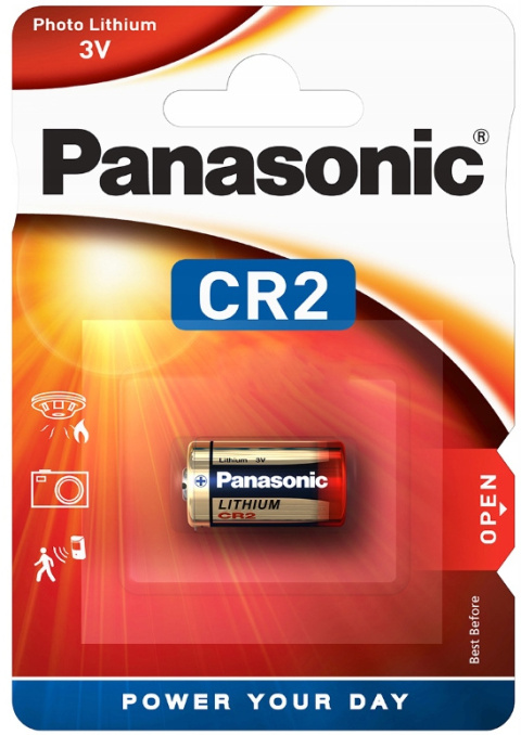 Bateria Panasonic CR2 3V 1BP Lithum