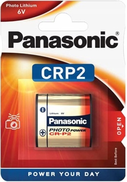 Bateria Panasonic CRP2 6V 1BP Lithum