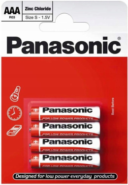 Bateria Panasonic R03 AAA 4BP