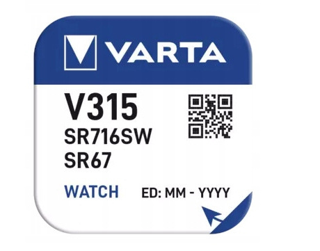 Bateria VARTA 315 SR 716
