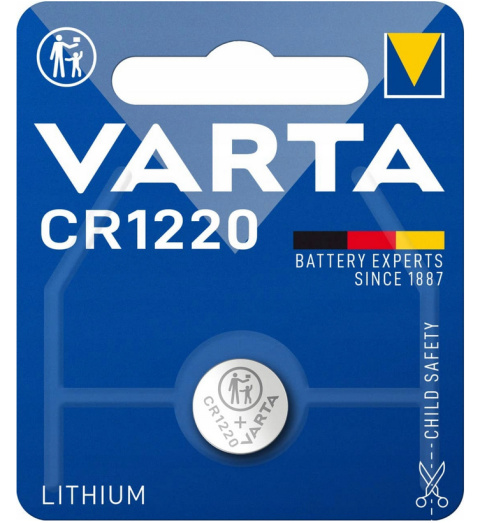 Bateria VARTA CR1220 3V 1BP Lithum