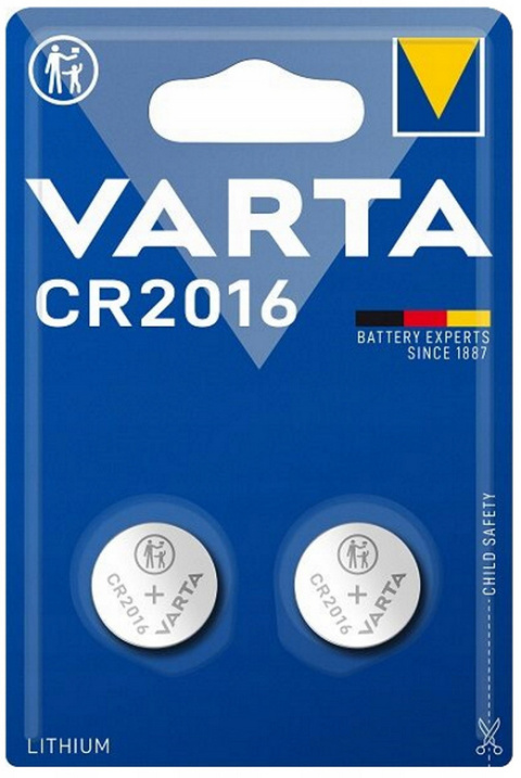 Bateria VARTA CR2016 3V 2BP Lithum