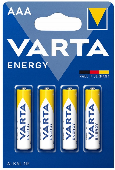 Bateria VARTA LR03 AAA ENERGY 4BP
