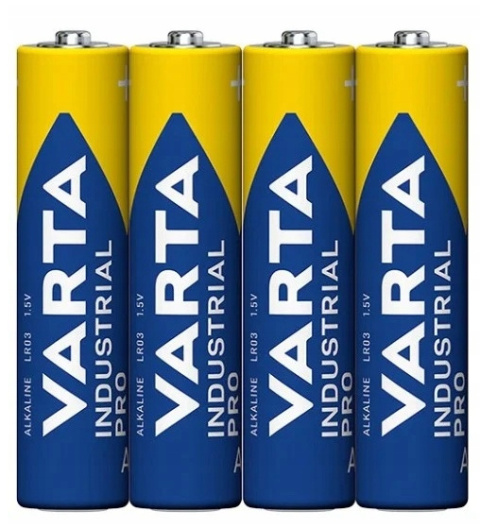 Bateria VARTA LR03 AAA INDUSTRIAL 4Folia