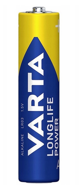 Bateria VARTA LR03 AAA LONGLIFE POWER 4B 4903 121 414 Blue HIGH ENERGY