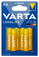 Bateria VARTA LR6 AA LONGLIFE 6BP