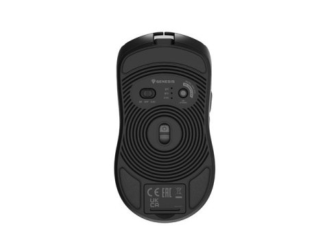 MYSZ DLA GRACZY GENESIS ZIRCON 500 G2 BEZPRZEWODOWA 10000DPI CZARNA GAMINGOWA