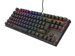 KLAWIATURA DLA GRACZY GENESIS THOR 303 TKL CZ/SK PODŚWIETLENIE RGB MECHANICZNA SILENT SWITCH CZARNA