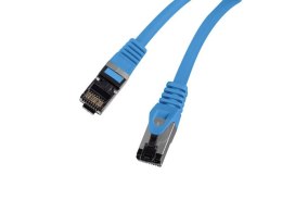 PATCHCORD KAT.8.1 S/FTP LSZH CU 1M NIEBIESKI FLUKE PASSED LANBERG