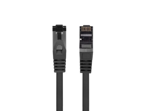 PATCHCORD KAT.8.1 S/FTP LSZH CU 2M CZARNY FLUKE PASSED LANBERG
