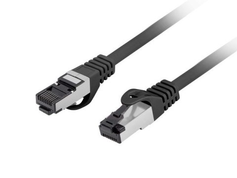 PATCHCORD KAT.8.1 S/FTP LSZH CU 2M CZARNY FLUKE PASSED LANBERG
