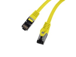 PATCHCORD KAT.8.1 S/FTP LSZH CU 2M ŻÓŁTY FLUKE PASSED LANBERG