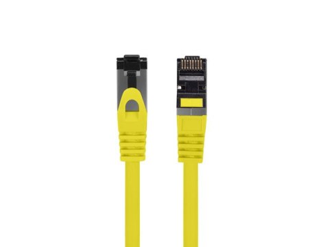 PATCHCORD KAT.8.1 S/FTP LSZH CU 2M ŻÓŁTY FLUKE PASSED LANBERG