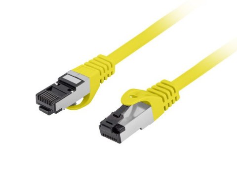 PATCHCORD KAT.8.1 S/FTP LSZH CU 2M ŻÓŁTY FLUKE PASSED LANBERG