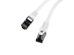 PATCHCORD KAT.8.1 S/FTP LSZH CU 5M BIAŁY FLUKE PASSED LANBERG