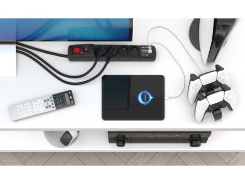 LISTWA ZASILAJĄCA ACAR F4 USB A+C 5M 4X 230V PL PD 3.0 QC CZARNA
