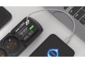 LISTWA ZASILAJĄCA ACAR F4 USB A+C 5M 4X 230V PL PD 3.0 QC CZARNA
