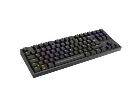 KLAWIATURA DLA GRACZY GENESIS THOR 404 TKL DE PODŚWIETLENIE RGB MECHANICZNA CZARNA GATERON YELLOW PR