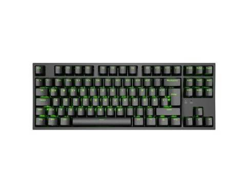 KLAWIATURA DLA GRACZY GENESIS THOR 404 TKL DE PODŚWIETLENIE RGB MECHANICZNA CZARNA GATERON YELLOW PR