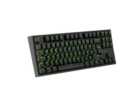 KLAWIATURA DLA GRACZY GENESIS THOR 404 TKL DE PODŚWIETLENIE RGB MECHANICZNA CZARNA GATERON YELLOW PR