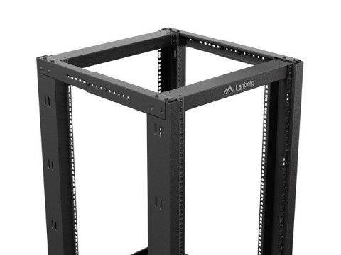 OPEN RACK 19" 18U 600X800 CZARNY LANBERG