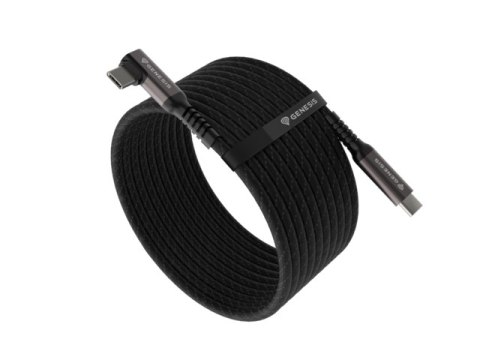 KABEL USB-C M/M 3.2 GEN 2 5M 10GB/S PD60W VR CZARNY GENESIS