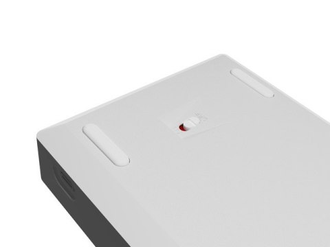 KLAWIATURA DLA GRACZY GENESIS THOR 660 G2 US WHITE BEZPRZEWODOWA RGB MECHANICZNA GATERON RED
