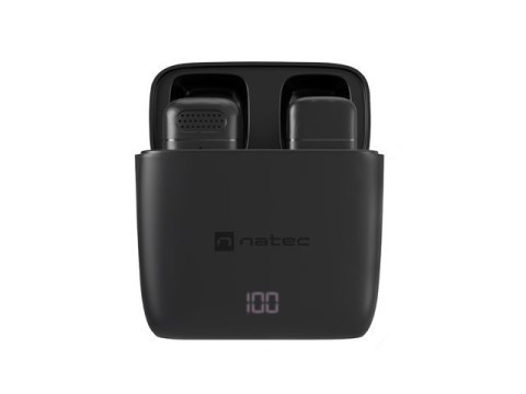 MIKROFON NATEC HOPPER KRAWATOWY BEZPRZEWODOWY USB-C