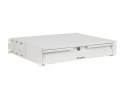 SZUFLADA DO SZAF 19" 2U 360MM SZARA LANBERG (2U/483X360MM UDŹWIG DO 90KG, MONTAŻ 4 PUNKTOWY)