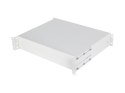 SZUFLADA DO SZAF 19" 2U 360MM SZARA LANBERG (2U/483X360MM UDŹWIG DO 90KG, MONTAŻ 4 PUNKTOWY)