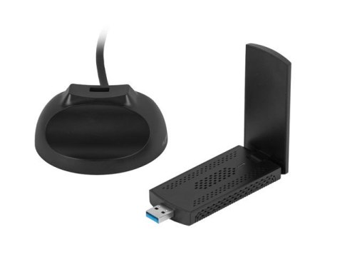 BEZPRZEWODOWA KARTA SIECIOWA WIFI LANBERG NC-3000-WI USB 3.0 AX3000 TRI-BAND 2 WEWNĘTRZNE ANTENY