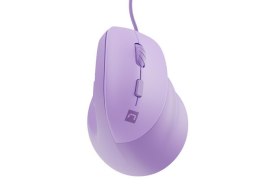 MYSZ WERTYKALNA NATEC CRAKE 2 PRO 12800DPI PURE LAVENDER PROGRAMOWALNA OPTYCZNA