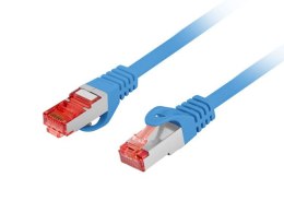 PATCHCORD KAT.6 S/FTP LSZH CU 15M NIEBIESKI FLUKE PASSED LANBERG