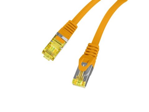 PATCHCORD KAT.6A S/FTP LSZH CU 1.5M POMARAŃCZOWY FLUKE PASSED LANBERG