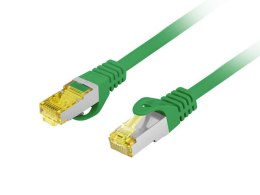 PATCHCORD KAT.6A S/FTP LSZH CU 15M ZIELONY FLUKE PASSED LANBERG