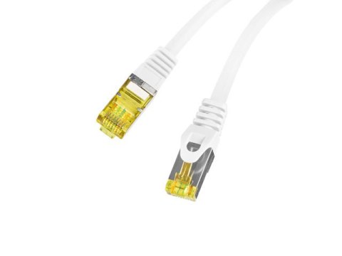 PATCHCORD KAT.6A S/FTP LSZH CU 20M BIAŁY FLUKE PASSED LANBERG