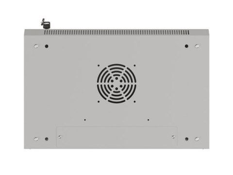 SZAFA INSTALACYJNA RACK WISZĄCA 19" 4U 540X350 SZARA DRZWI PRZESZKLONE LANBERG (FLAT PACK)