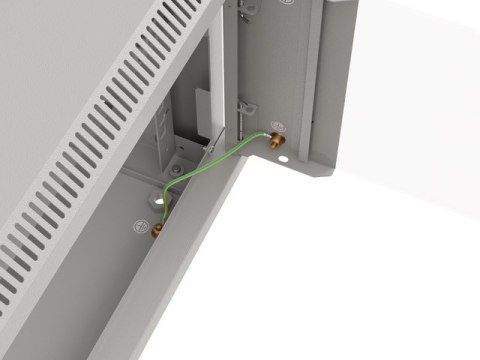 SZAFA INSTALACYJNA RACK WISZĄCA 19" 4U 540X350 SZARA DRZWI PRZESZKLONE LANBERG (FLAT PACK)