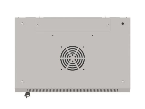 SZAFA INSTALACYJNA RACK WISZĄCA 19" 6U 540X350 SZARA DRZWI PRZESZKLONE LANBERG (FLAT PACK)