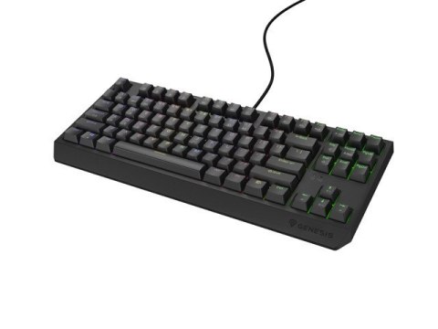 KLAWIATURA DLA GRACZY GENESIS THOR 230 TKL US RGB MECHANICZNA OUTEMU BROWN CZARNA HOT SWAP
