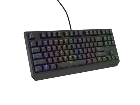 KLAWIATURA DLA GRACZY GENESIS THOR 230 TKL US RGB MECHANICZNA OUTEMU BROWN CZARNA HOT SWAP