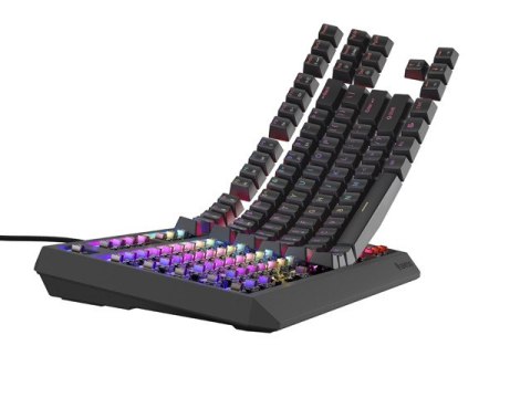 KLAWIATURA DLA GRACZY GENESIS THOR 230 TKL US RGB MECHANICZNA OUTEMU BROWN CZARNA HOT SWAP