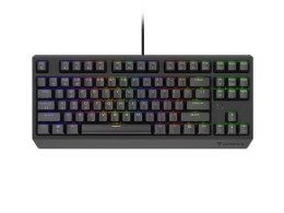 KLAWIATURA DLA GRACZY GENESIS THOR 230 TKL US RGB MECHANICZNA OUTEMU RED CZARNA HOT SWAP