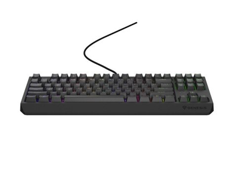 KLAWIATURA DLA GRACZY GENESIS THOR 230 TKL US RGB MECHANICZNA OUTEMU RED CZARNA HOT SWAP