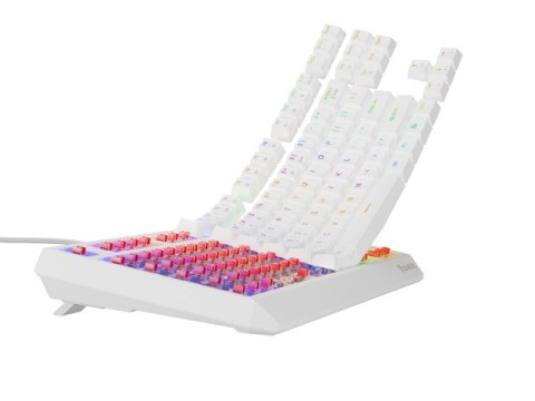 KLAWIATURA DLA GRACZY GENESIS THOR 230 TKL WIRELESS US BIAŁA BEZPRZEWODOWA RGB MECHANICZNA OUTEMU RE