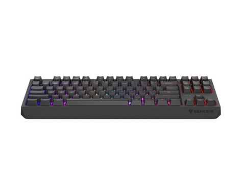 KLAWIATURA DLA GRACZY GENESIS THOR 230 TKL WIRELESS US CZARNA BEZPRZEWODOWA MECHANICZNA OUTEMU SILEN