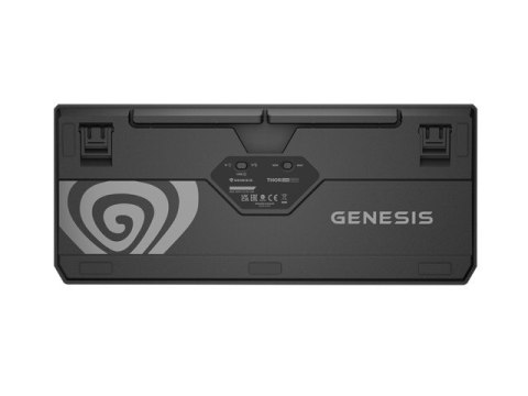 KLAWIATURA DLA GRACZY GENESIS THOR 230 TKL WIRELESS US CZARNA BEZPRZEWODOWA MECHANICZNA OUTEMU SILEN